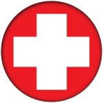 Red Cross Button halloween costume